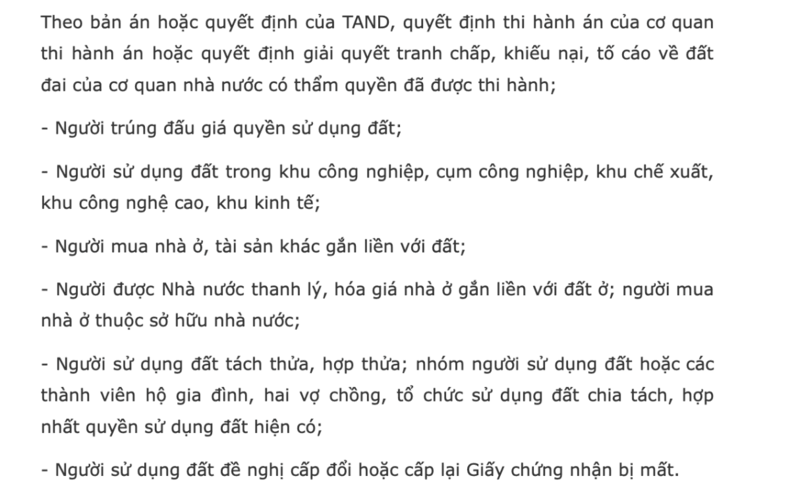 Tất cả các nội dung liên quan nhà đất đều có trên sổ hồng