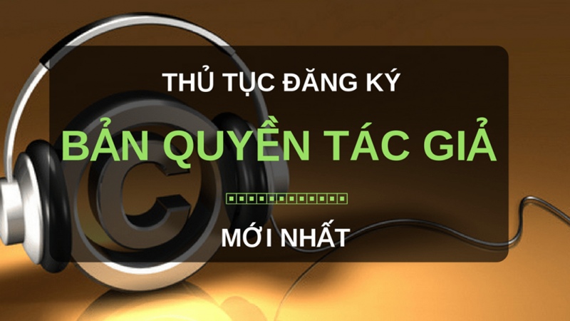 Thủ tục thực hiện đăng ký bản quyền tuân theo các bước