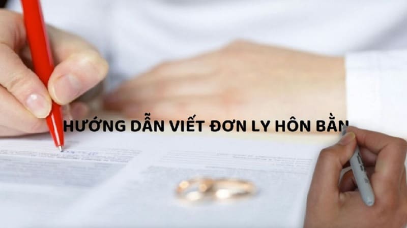 Viết đơn ly hôn đơn phương bằng tay cần sự chính xác và rõ ràng